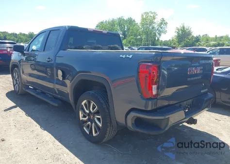 2020 GMC Sierra 1500 4Wd Double Cab Standard Box Elevation from USA, damaged, VIN 1GTR9CED4LZ218646